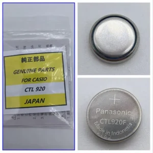 Casio CTL920F Solar Rechargeable Capacitor Battery