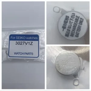 Genuine Seiko Watch Capacitor MT516 3027-29Y MT616 Rechargeable Battery