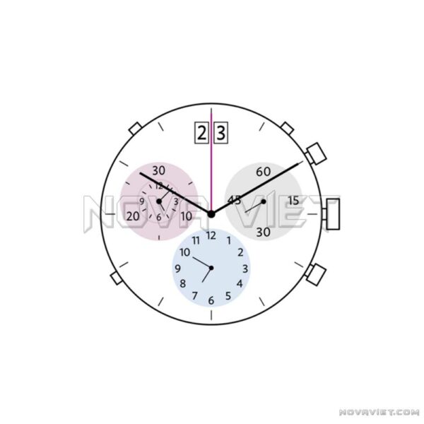 Ronda RL 5130B Quartz Watch Movement