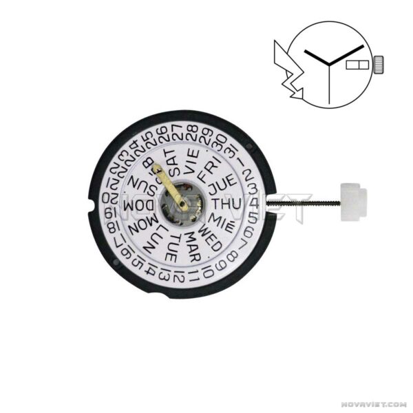 ETA 804.124 Quartz Watch Movement