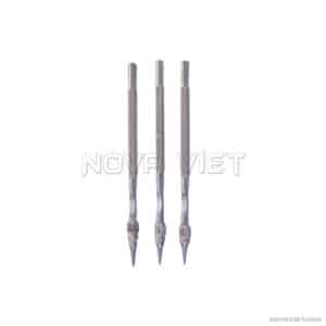 Bergeon 2566 set of 3 holders screw contents 0.30, 0.40, 0.50mm