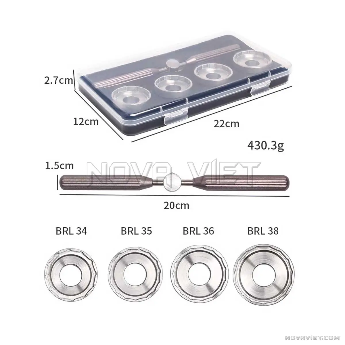 Watch Tool For Opener Breitling Case Back Stainless Steel