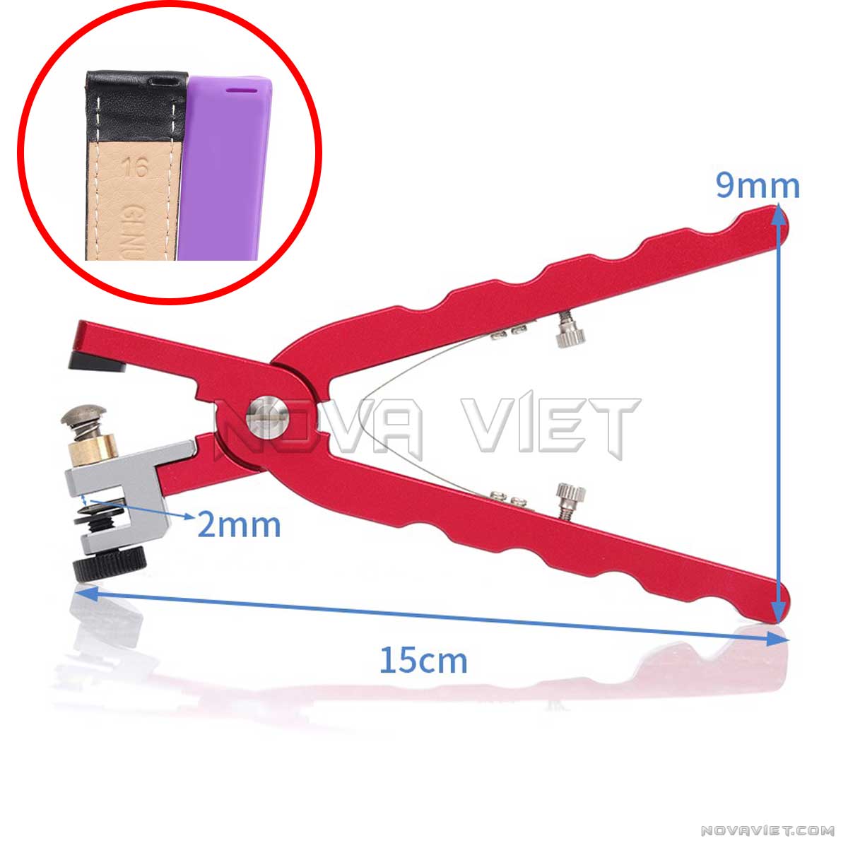 Leather Strap Watch Cutting Plier Notch Spring Bar